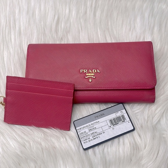Prada Handbags - PRADA Saffiano Leather  Wallet